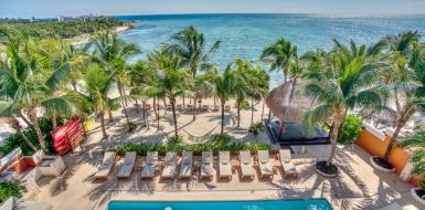 cenote del mar luxury beachfront villa in tulum mexico seaside holiday home